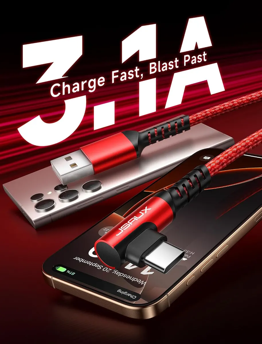 JSAUX Câble USB C (2M : vue complémentaire 2