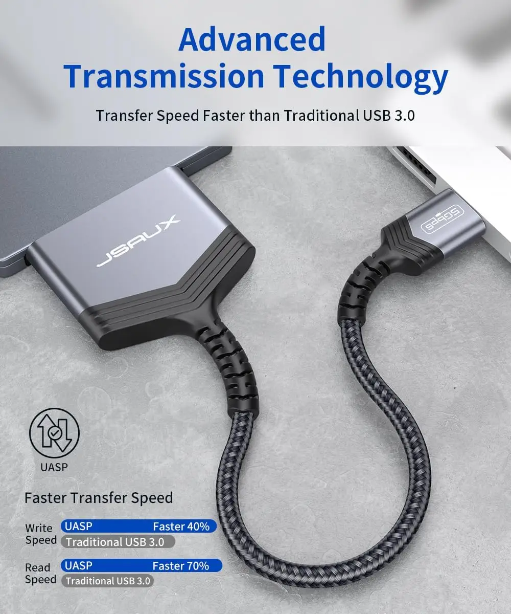 JSAUX Adaptateur SATA USB 3.0 : vue complémentaire 2