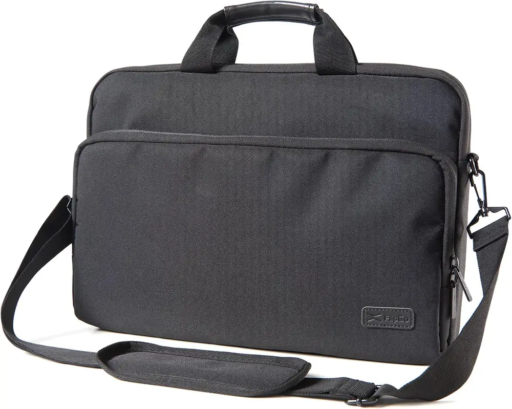 JSAUX FlipGo Sac pour Écran Étendu, Sacoche d'Ordinateur Portable Robuste et Haut de Gamme pour le Voyage…