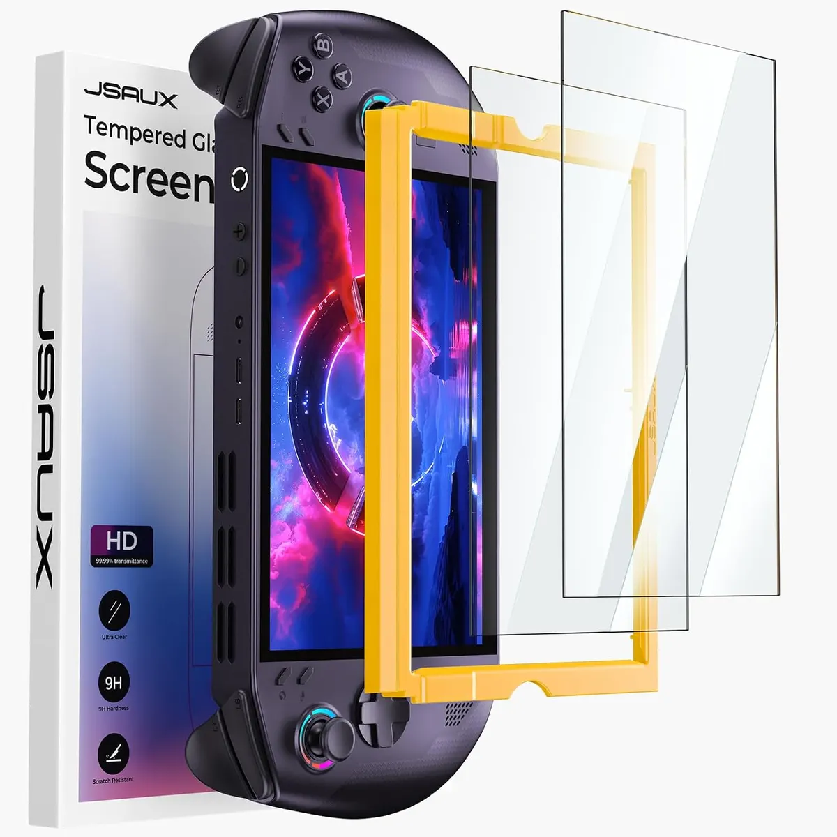 JSAUX Verre Trempé Ultra HD pour Legion Go S 8" Handheld 2025, Lot De 2 Protecteurs D’écran, Installation…