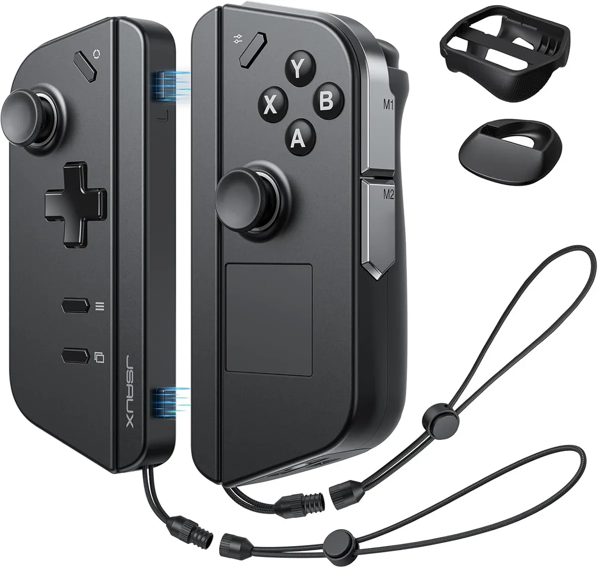 JSAUX Ensemble de 3 pièces pour Legion Go (dragonne, base de support, coque de protection en silicone)