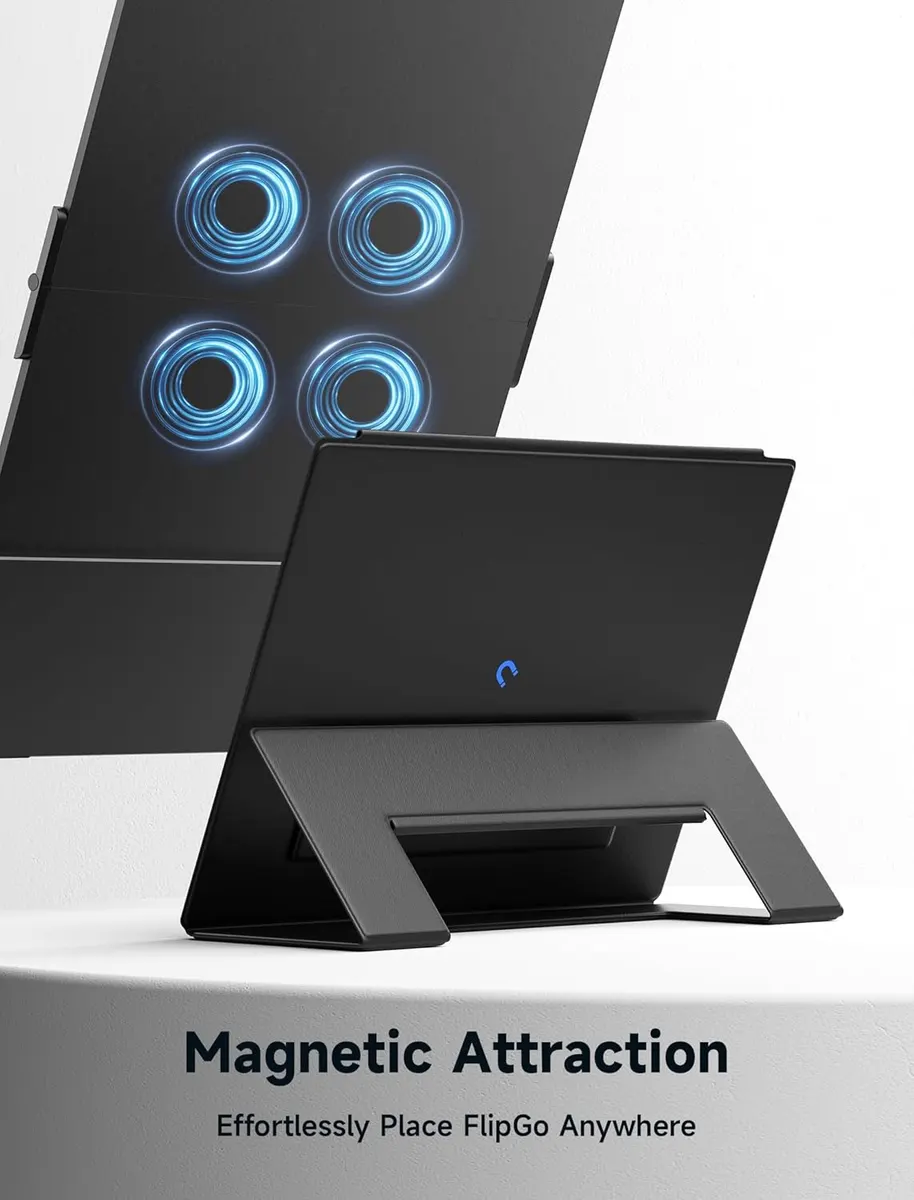 JSAUX Cuir Stand pour Moniteur Portable FlipGo 13.5" : vue complémentaire 2