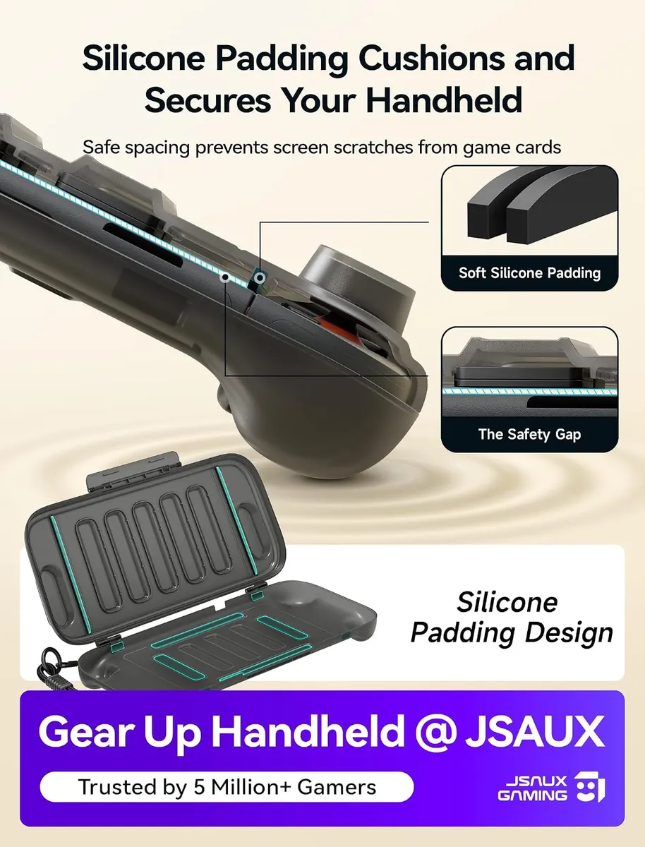 JSAUX Étui Rigide Protecteur Compatible avec Nintendo Switch 2 (2025) : vue complémentaire 1